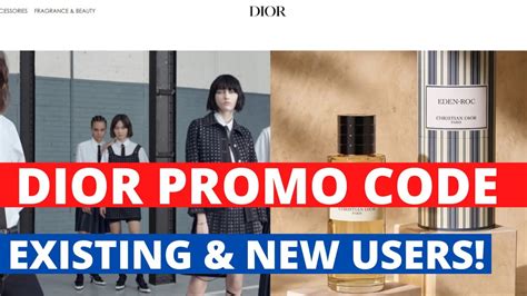 dior promo code 2023 uk|dior promo codes 2024 uk.